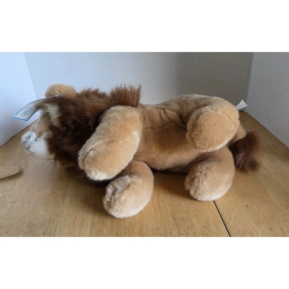 Kids Preferred Vintage 2001 Plush Sitting Leo Lion Stuffed Animal Toy 12 inch